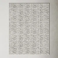 Silva Geometric Gray/White Indoor / Outdoor Area Rug | AllModern | Wayfair North America