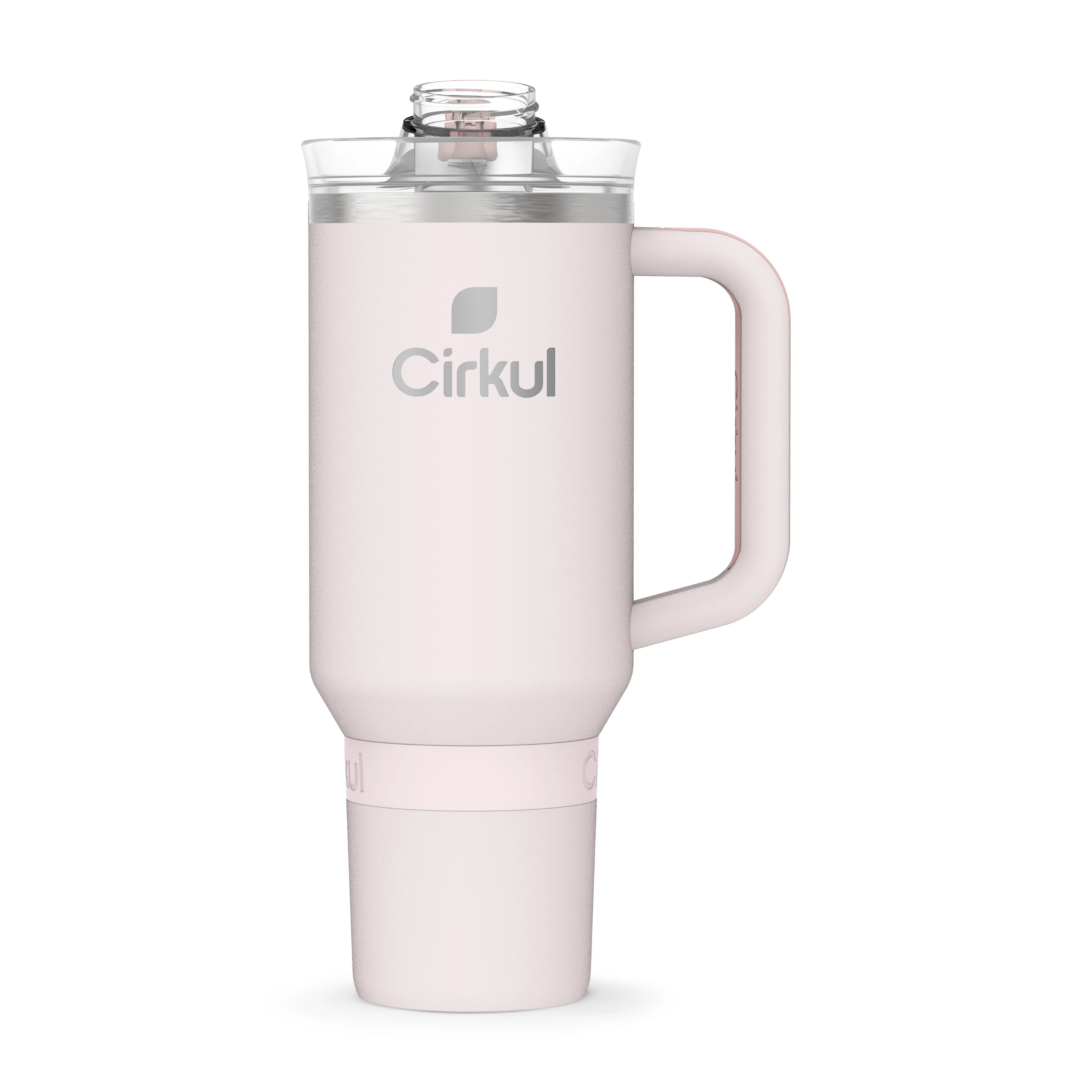 Cirkul 40oz All-Day StrawSip Double-Wall Insulated Stainless Steel Tumbler with Handle, Cherry Bl... | Walmart (US)
