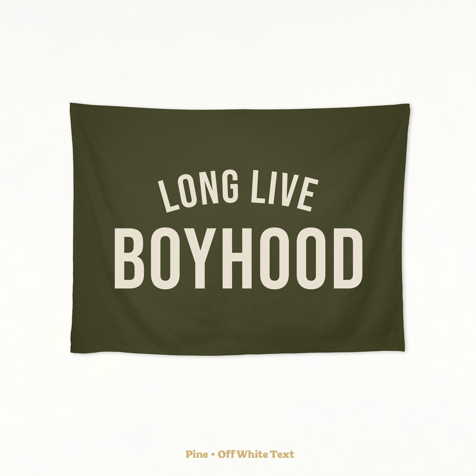 Long Live Boyhood Banner Flag, Custom Wall Banner, Boys Room Decor, Flag Wall Art, Kids & Baby Ro... | Etsy (US)