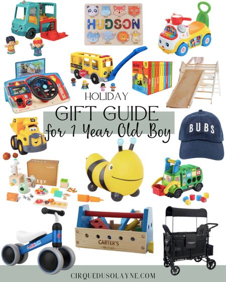 Holiday gifts. 1 year old boy gifts. Toys for 1 year old boys. 1 year old must haves. Toys for boys  

#LTKfamily #LTKHoliday #LTKSeasonal