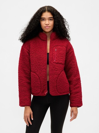GapFit Reversible Sherpa Jacket | Gap (US)
