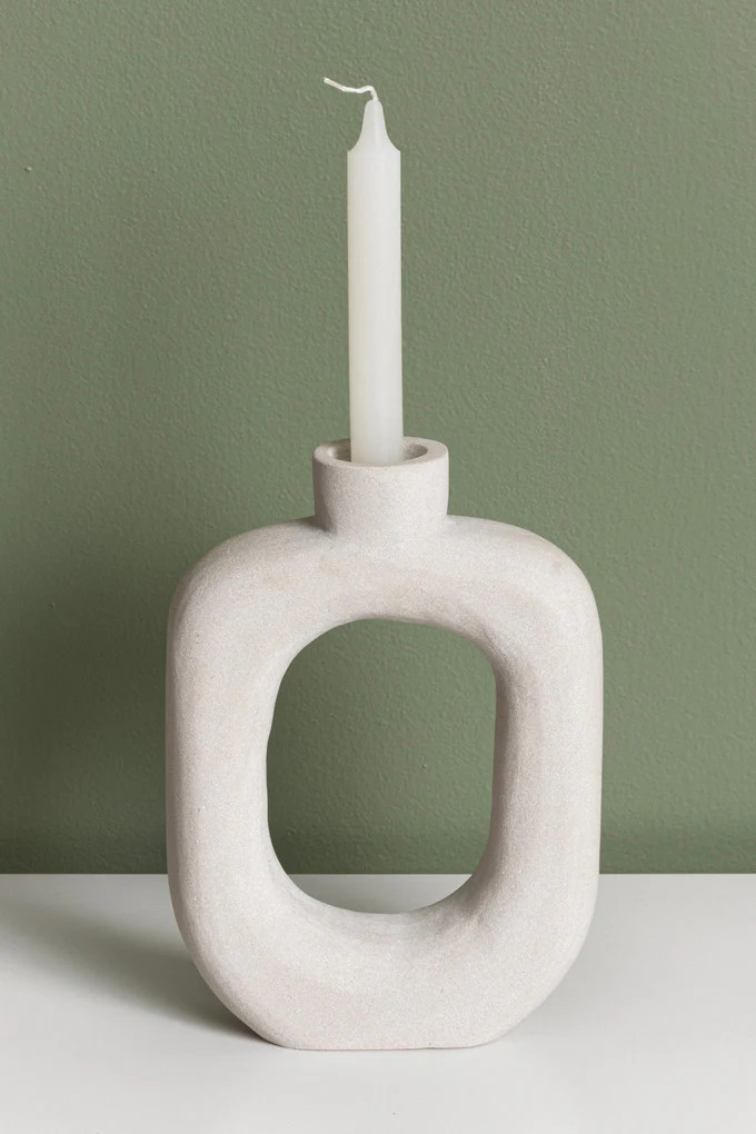 Olivia Stone Votive Holder | Cura Home