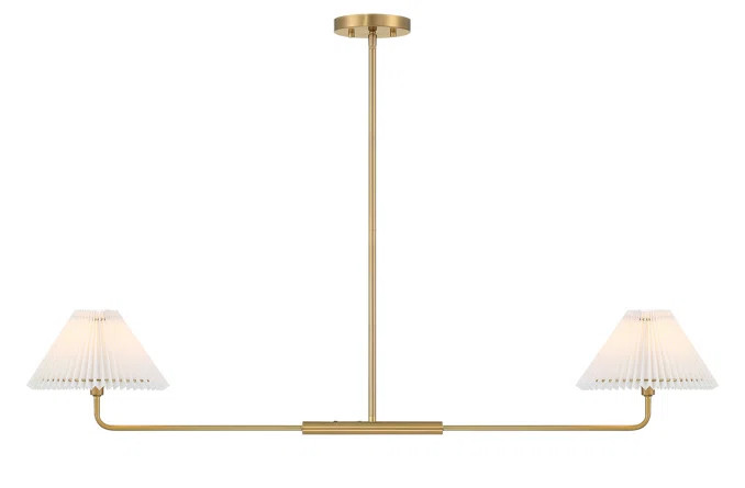 Pearson 2 Light Metal Dimmable Chandelier | Wayfair North America