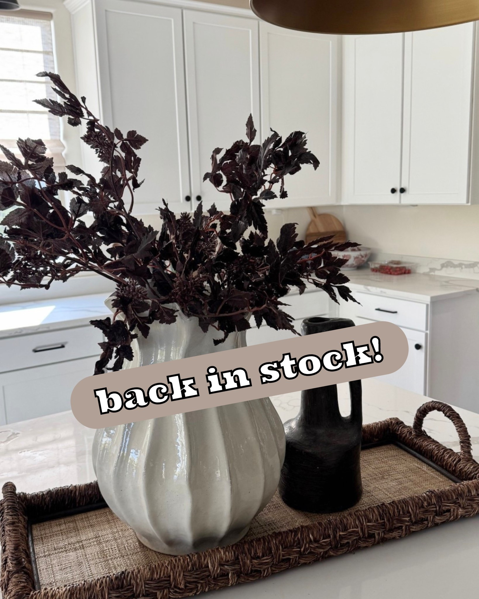 My favorite vase is back in stock. The 16” is MASSIVE, so if you don’t have a large dresser, table, or island definitely get the smaller size. 


Kitchen decor
Kitchen island 
Table decor
Home decor
Large vase


#LTKHome #LTKFindsUnder50