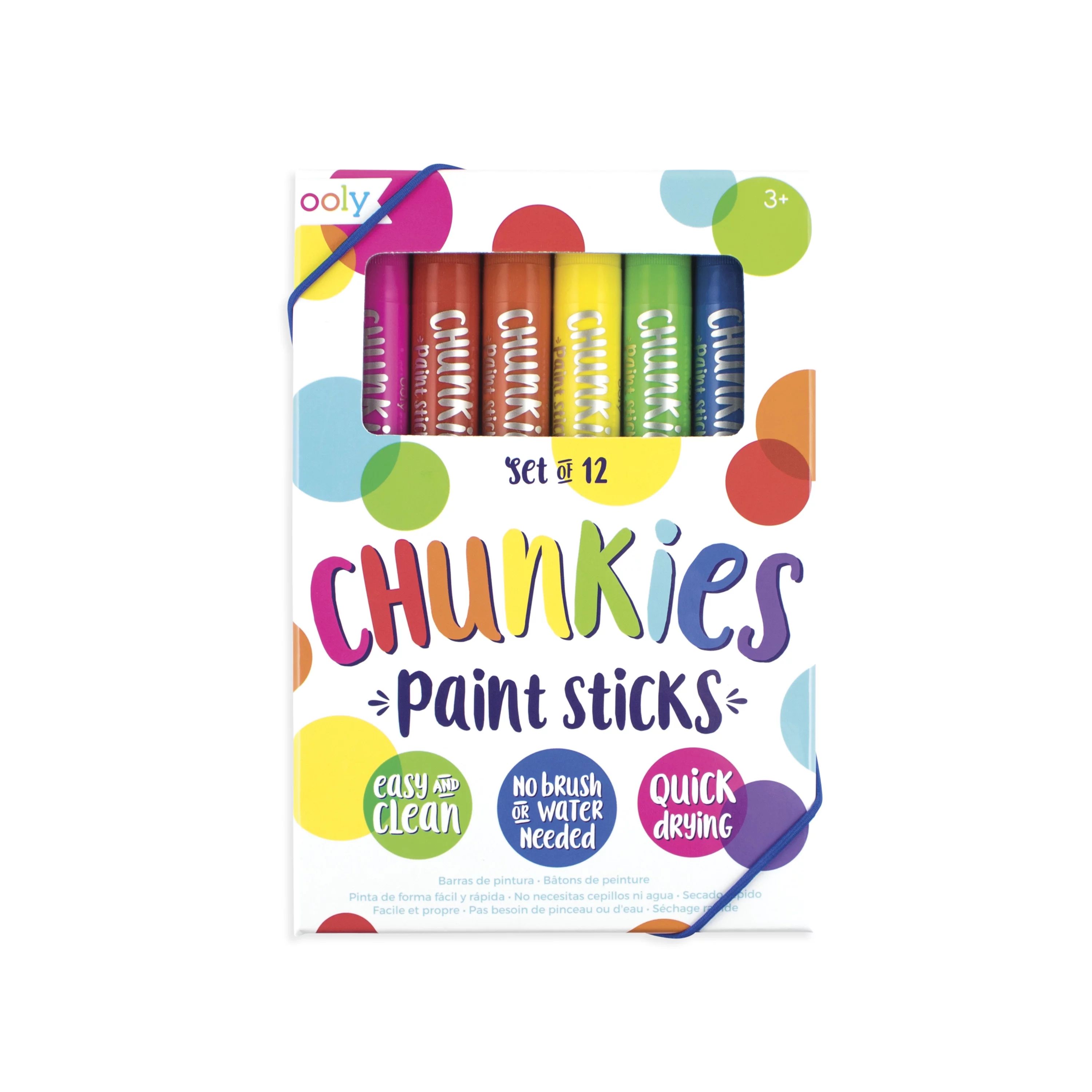 OOLY Chunkies Paint Sticks, 12-Colors | Walmart (US)