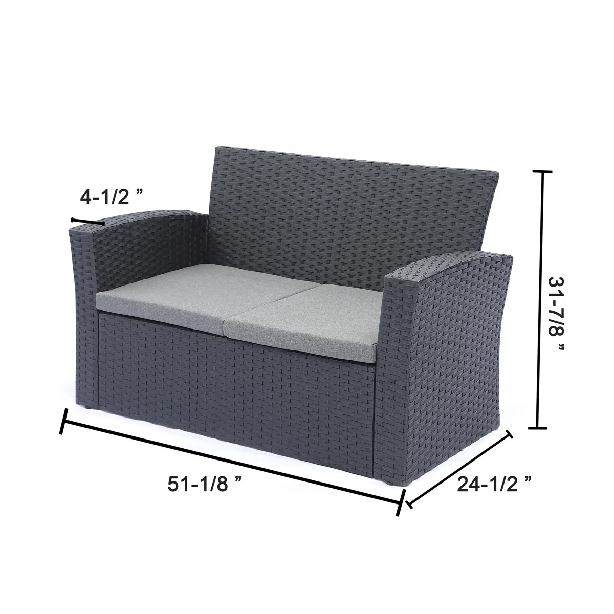 Pamalee 4 - Person Patio Conversation Sets with Cushions | Wayfair North America