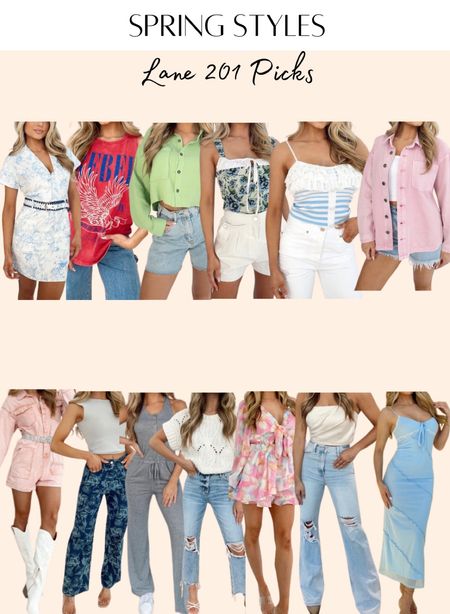 Cutest spring styles from Lane 201 Boutique! Linked some jeans, shorts, tanks, dresses and more! 

#LTKfindsunder50 #LTKfindsunder100 #LTKSeasonal