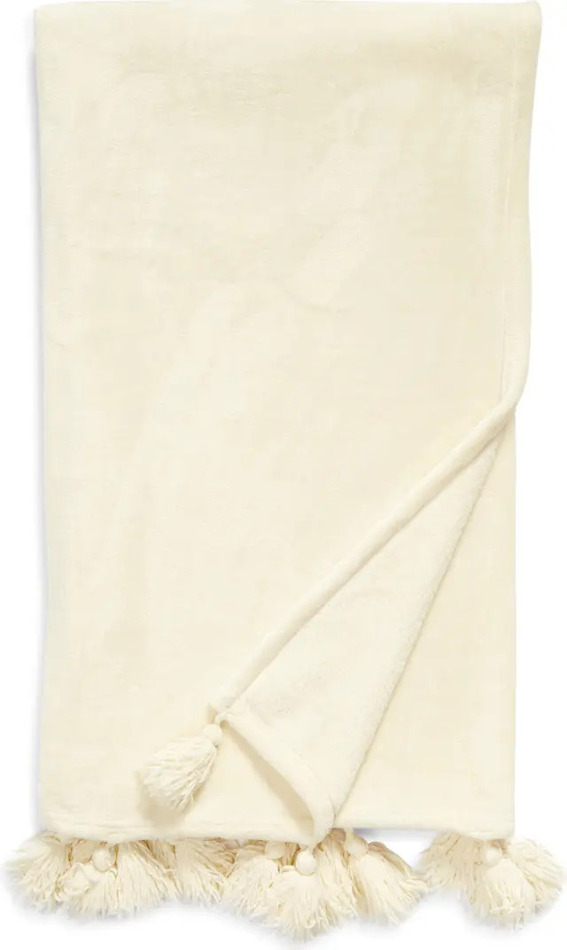 NORDSTROM Bliss Plush Tassel Throw | Nordstromrack | Nordstrom Rack