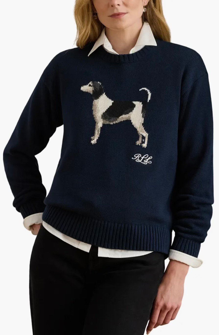 40% Off Just 1 left!
Intarsia Beagle Cotton Sweater
Lauren Ralph Lauren
Petite
$99.00 reg. $165 

#LTKSaleAlert #LTKOver40 #LTKMidsize