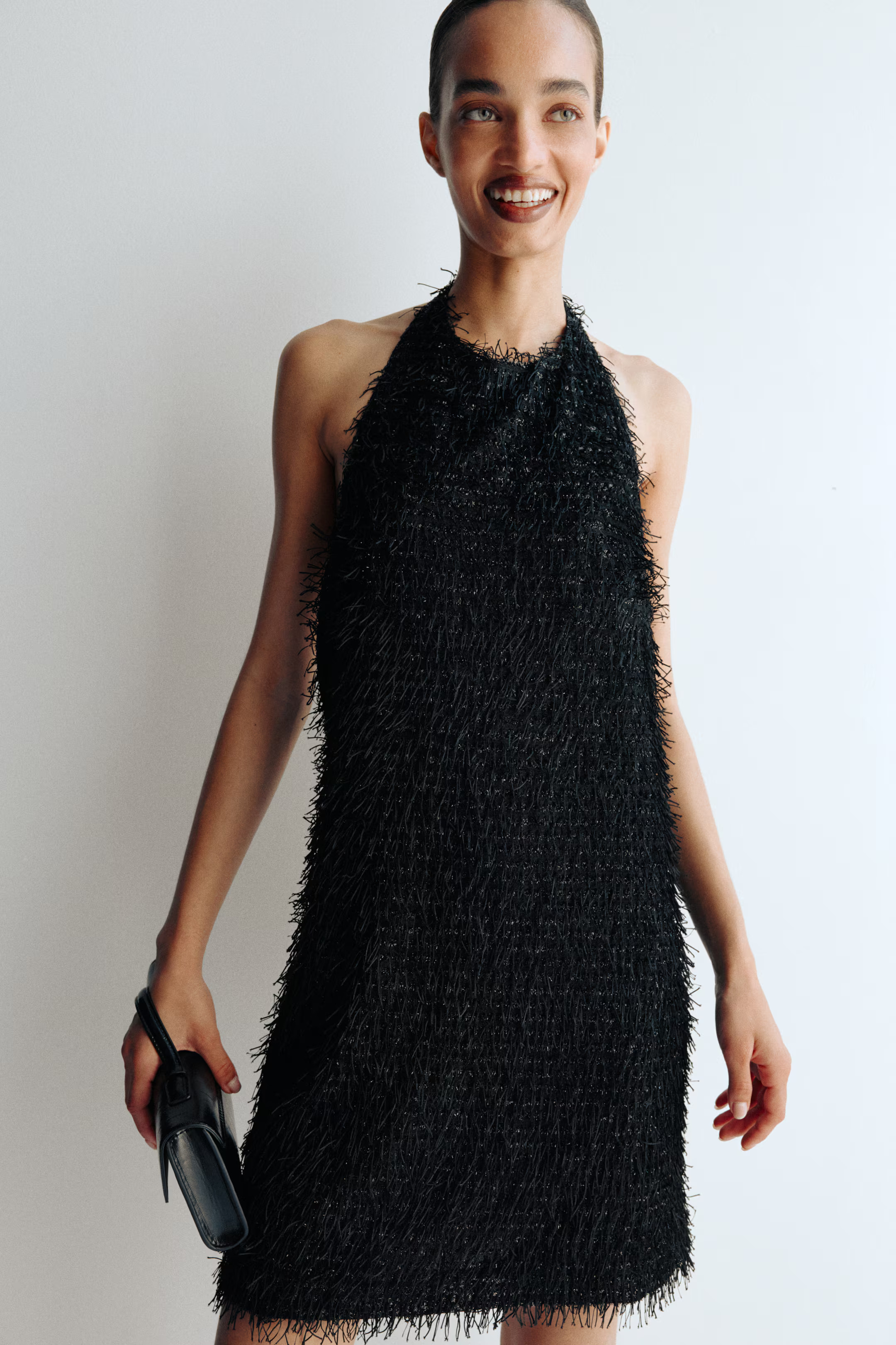 Fringed Halterneck Dress | H&M (US + CA)