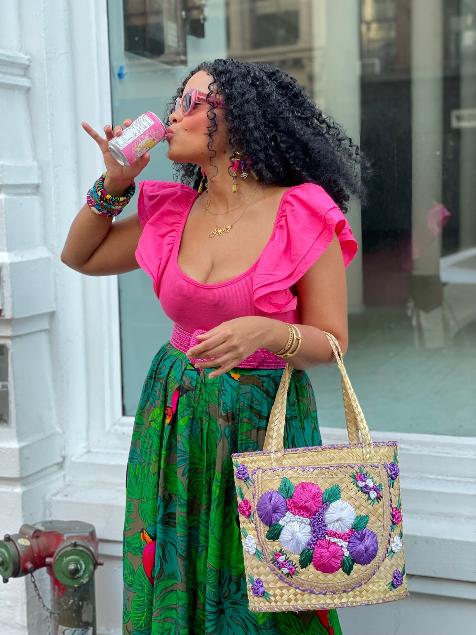 A modern vintage summer look 