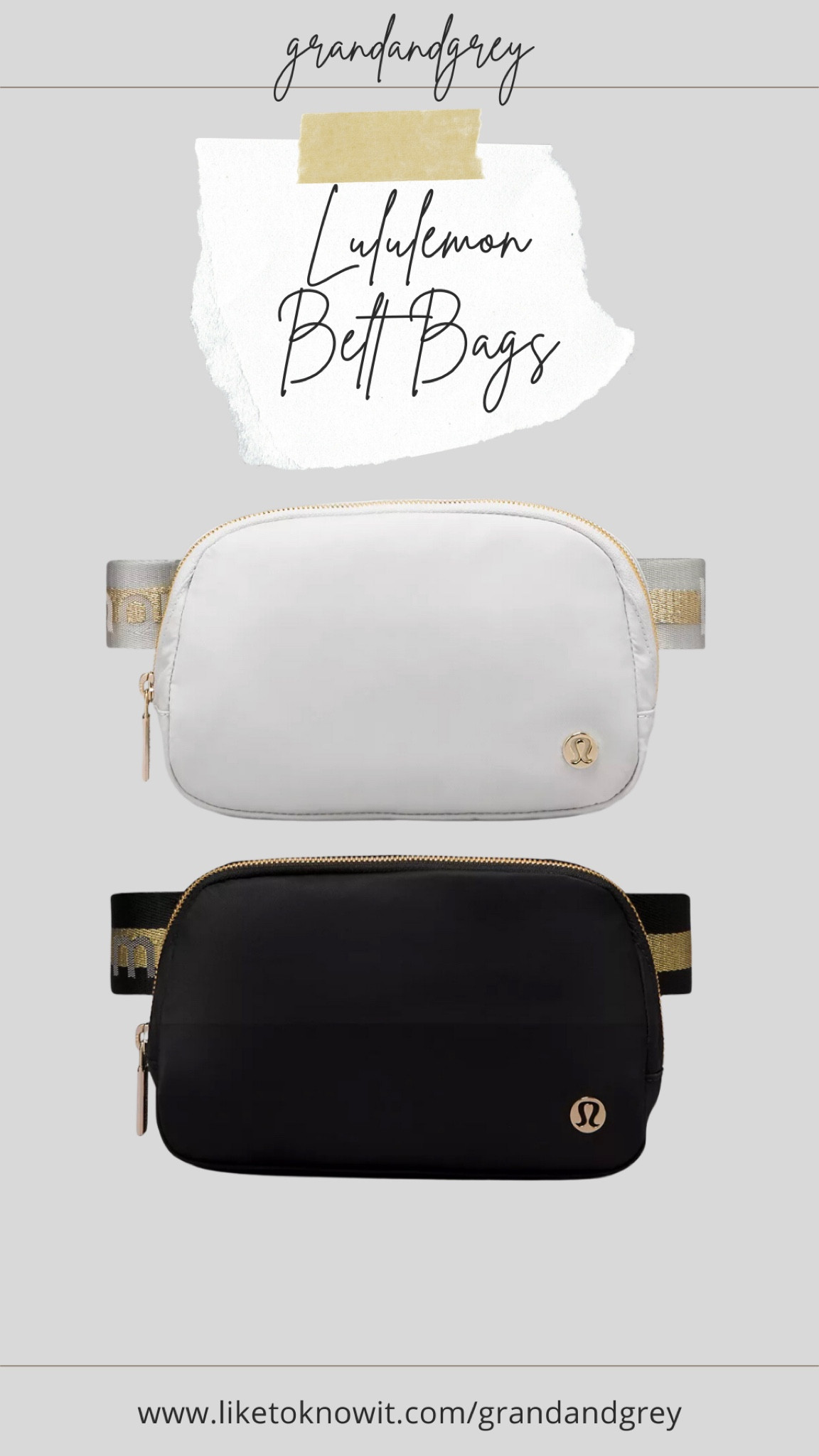 Lululemon Belt Bags

#LTKHoliday #LTKGiftGuide #LTKfindsunder50