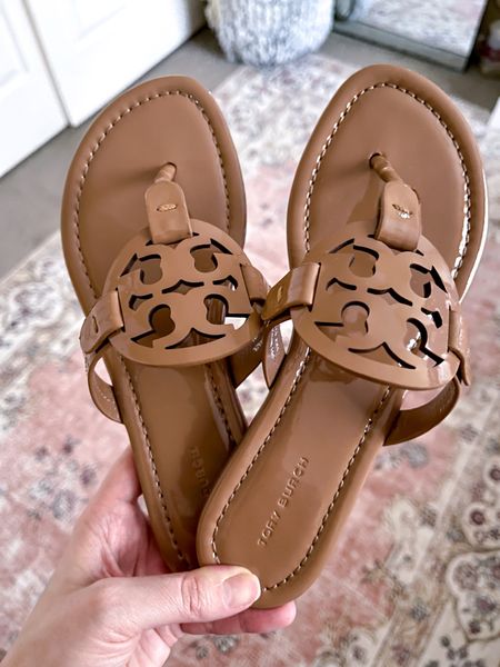 My favorite sandals from Tory Burch. They are so comfortable and they last forever. I also have them in black and teal. I’ve been wearing them for years and they still look great. 




Must have, spring trends, spring sandals, Tory Burch sandals 

#LTKSeasonal #LTKtravel #LTKshoecrush