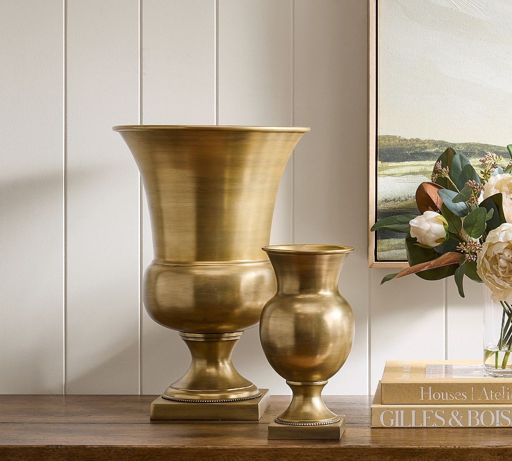 Antique Brass Vase | Pottery Barn (US)
