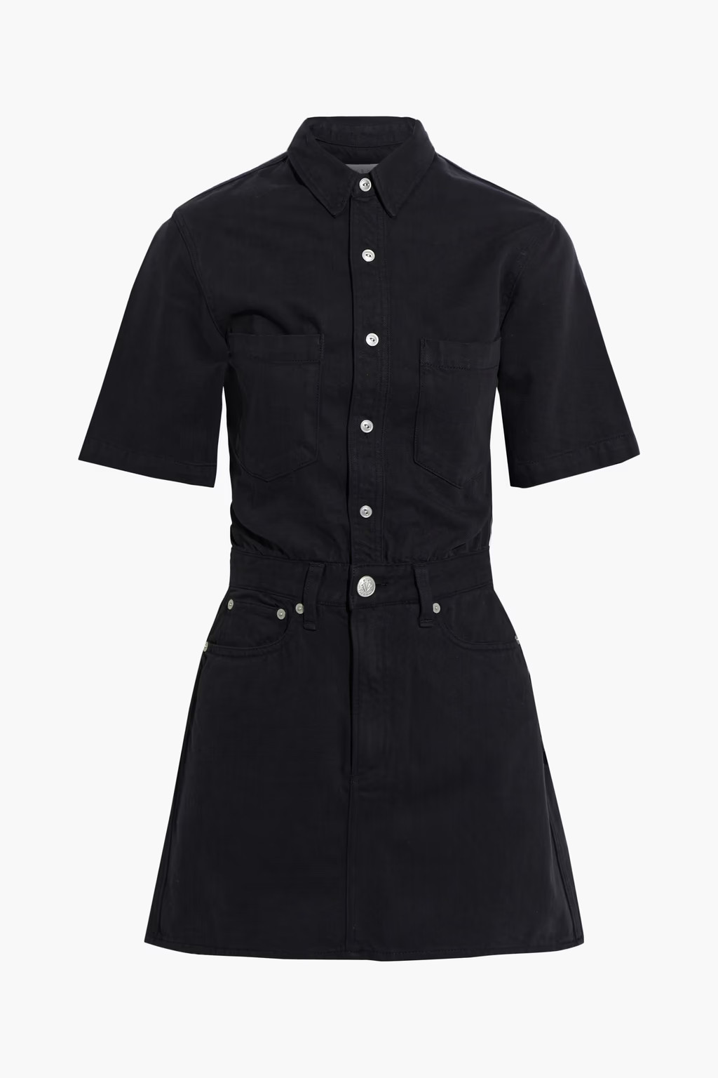 Denim mini dress | The Outnet (US and CA)