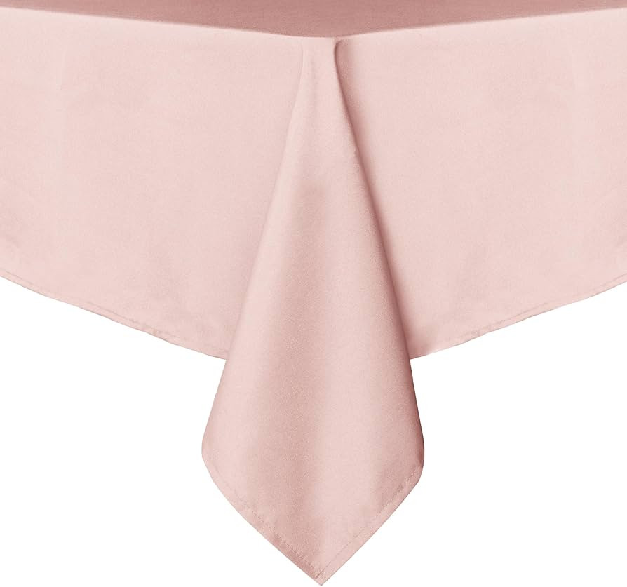 sancua Rectangle Tablecloth - 60 x 84 Inch - Stain and Wrinkle Resistant Washable Polyester Table... | Amazon (US)