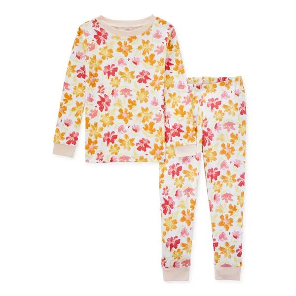 Farmhouse Gardens Organic Big Kid Snug Fit Pajamas | Burts Bees Baby