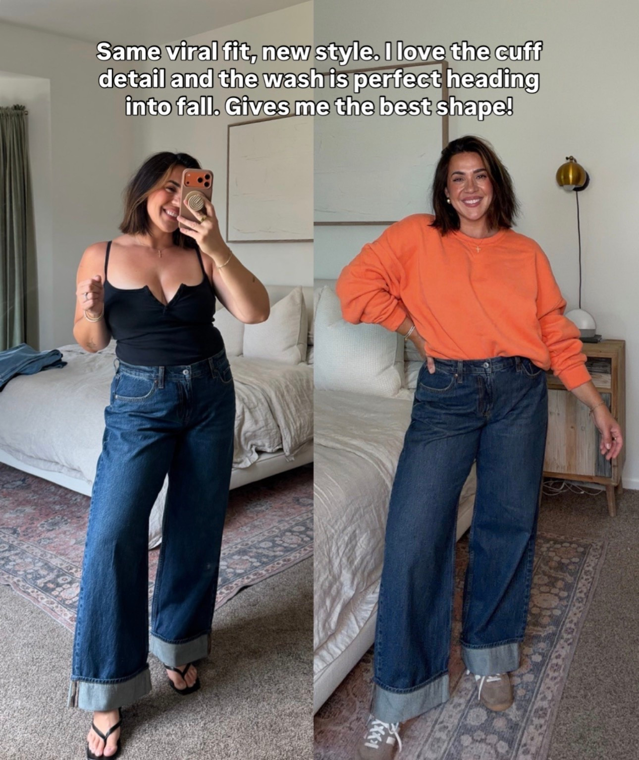 Abercrombie denim sale guide! Use stackable code DENIMAF 
Curve love low rise ultra lose wash: dark cuff I’m a size 30R

#LTKMidsize #LTKSeasonal #LTKSaleAlert