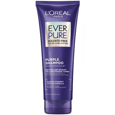 L'Oreal Paris EverPure Sulfate Free Purple Shampoo for Colored Hair - 6.8 fl oz | Target