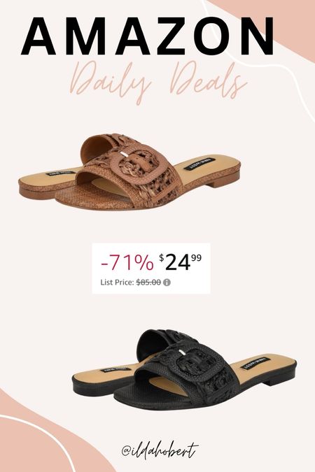 Amazon daily deal — 71% off today!

Summer fashion, spring fashion, summer outfit, spring outfit, sandals, affordable fashion, resort wear, vacation outfit, Amazon fashion

#LTKFindsUnder50 #LTKShoeCrush #LTKSaleAlert