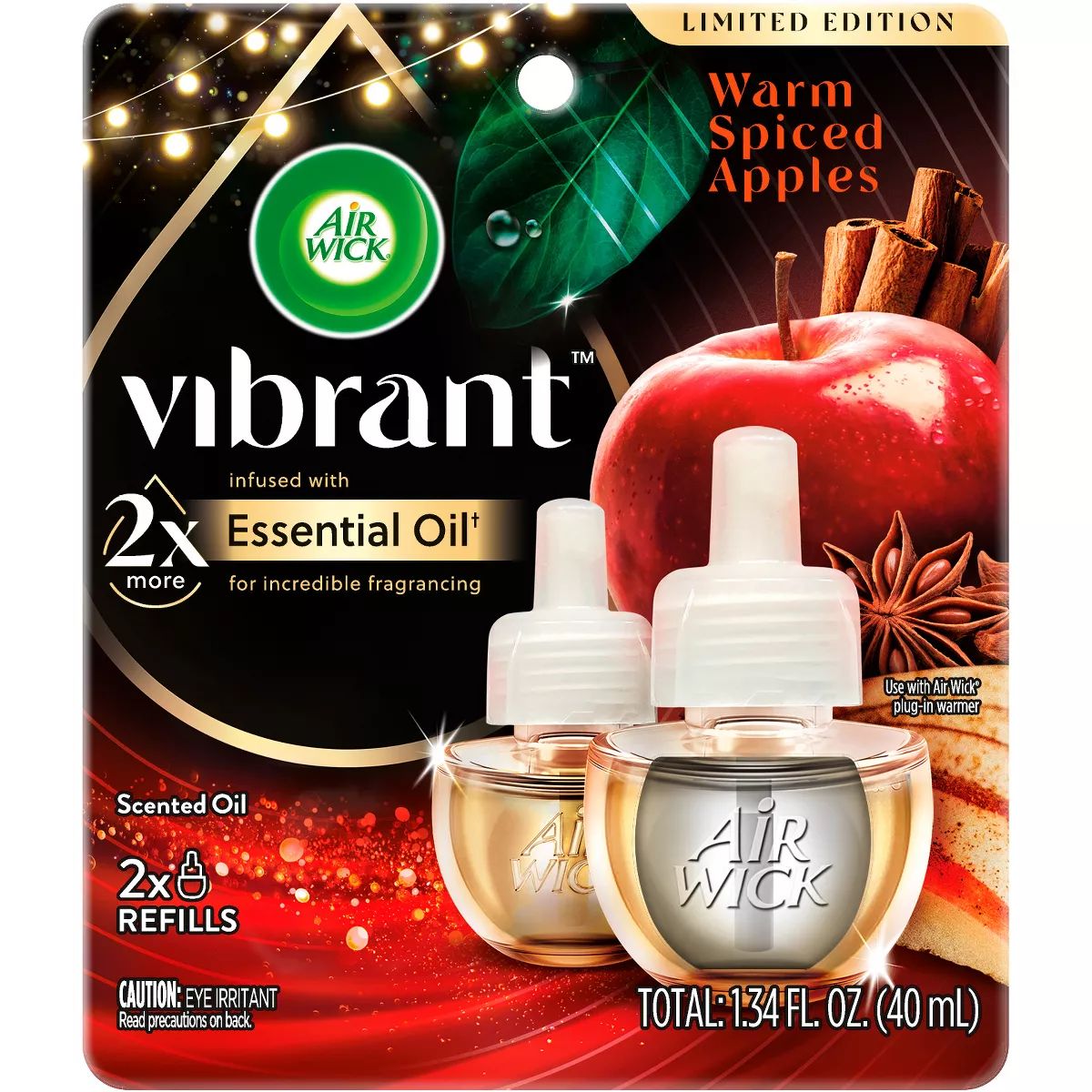 Air Wick Scented Oil Air Freshener - Spiced Apples - 1.34 fl oz | Target