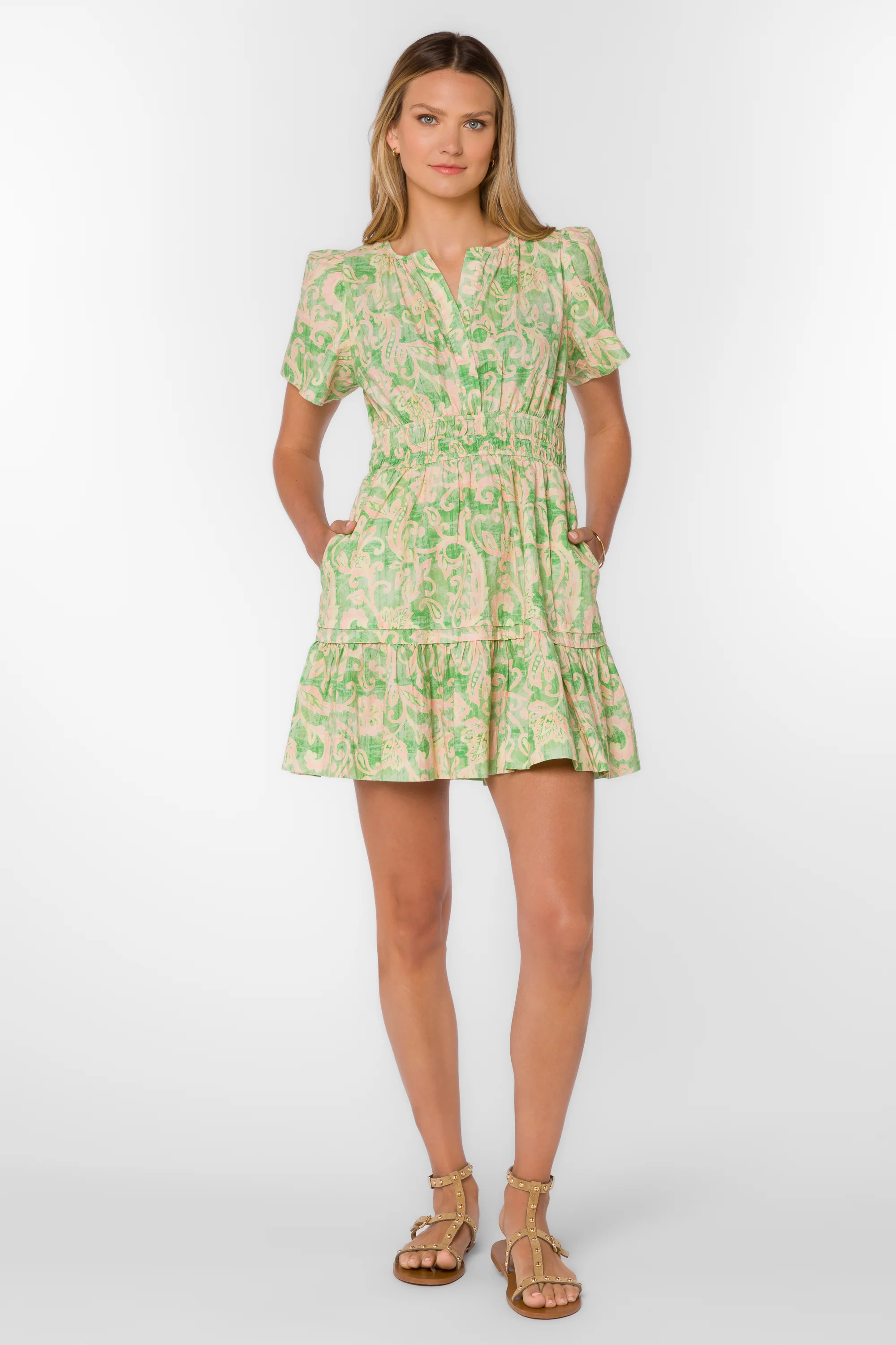 Stilla Jacobean Floral Dress | Velvet Heart Clothing