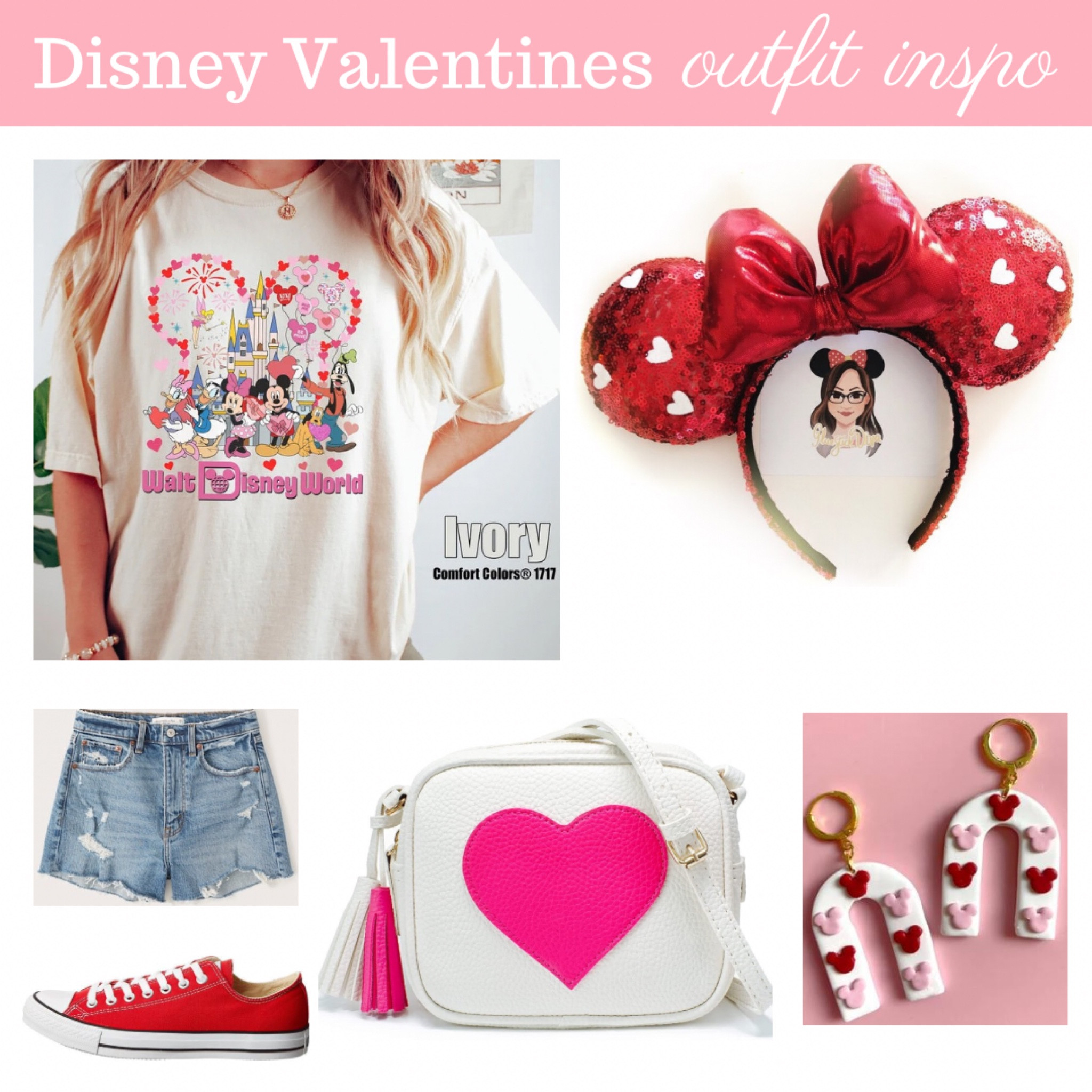 Disney World Valentines outfit idea perfect for a day in the parks

#disney #disneyworld #valentinesday #valentines #valentinesoutfit

#LTKfamily #LTKunder50 #LTKstyletip