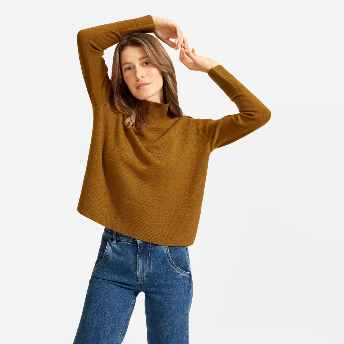 The Cashmere Square Turtleneck | Everlane