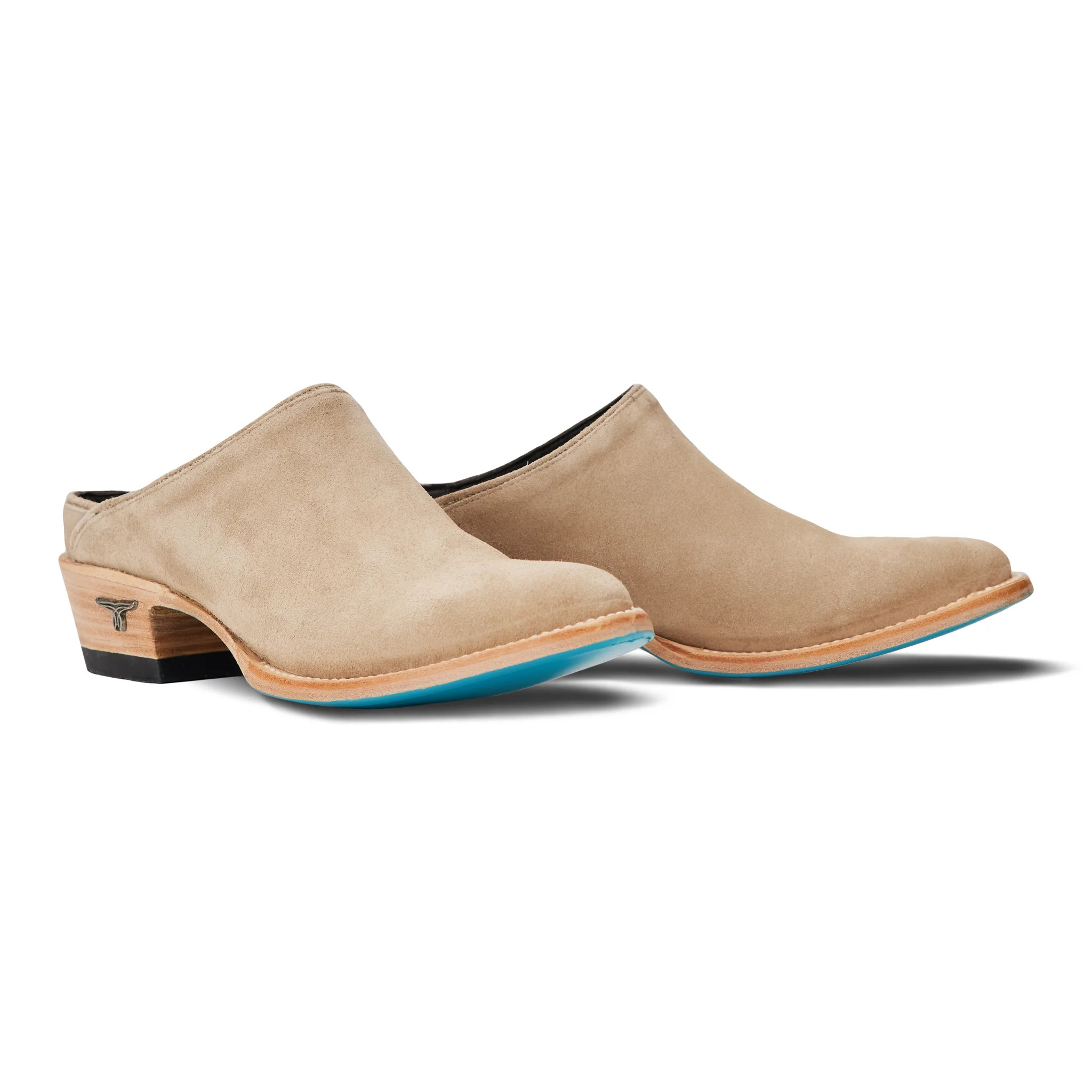 Plain Jane Mule - Latte Suede | Lane Boots