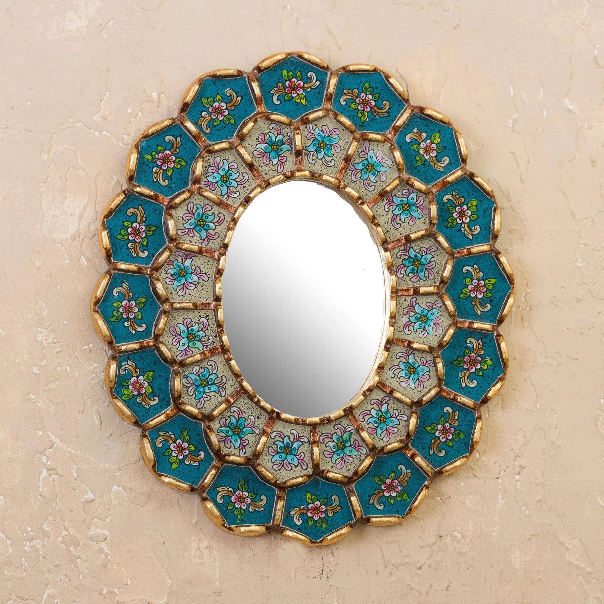Zumalai Solid Wood Convex Mirror | Wayfair North America