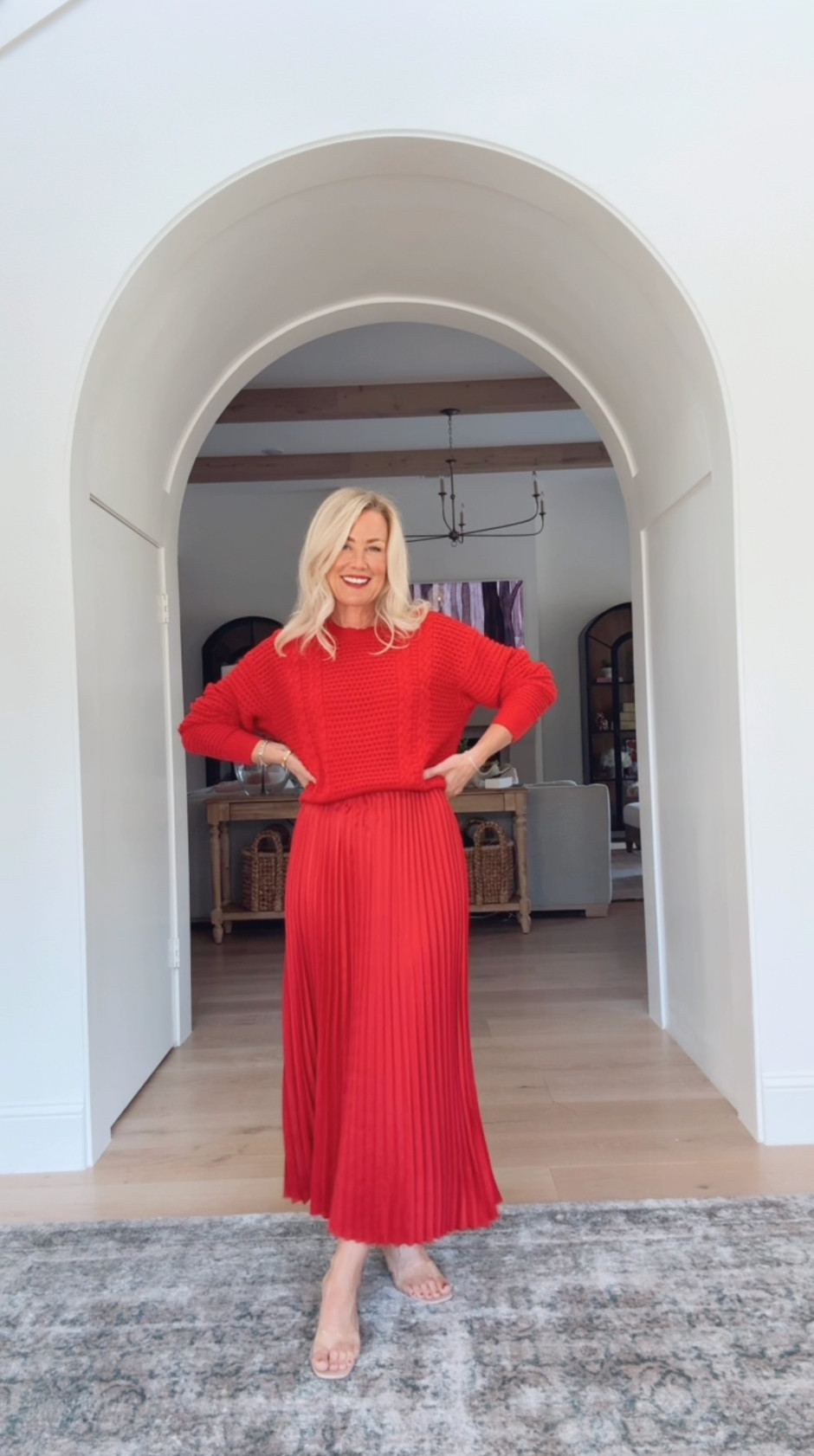 The most adorable dress! So chic and flattering. Dress: XS
 

#LTKOver40 #LTKHoliday #LTKSeasonal