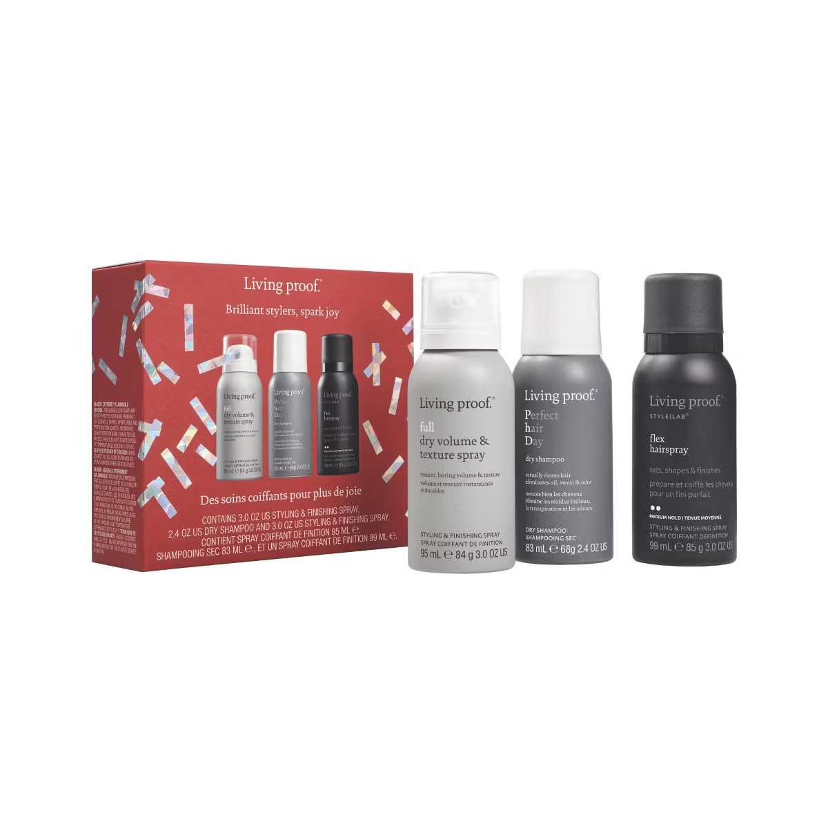 Living Proof Best Seller Travel Trio Holiday kit - 3pc - Ulta Beauty | Target