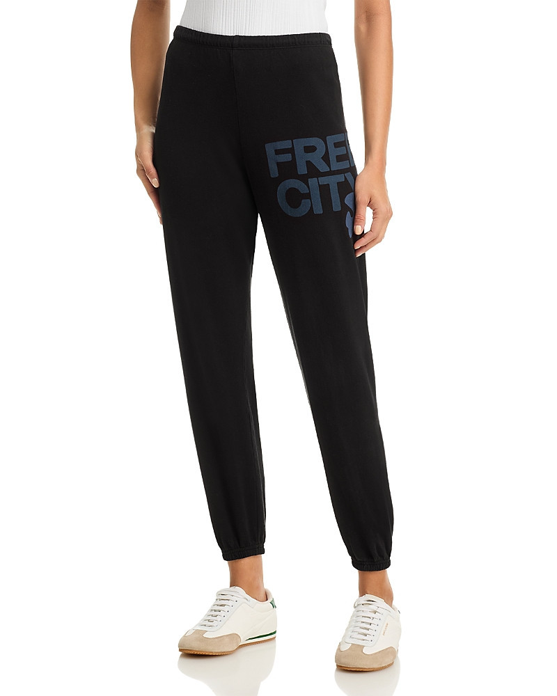 Free City Cotton Logo Sweatpants in Moonshadow | Bloomingdale's (US)