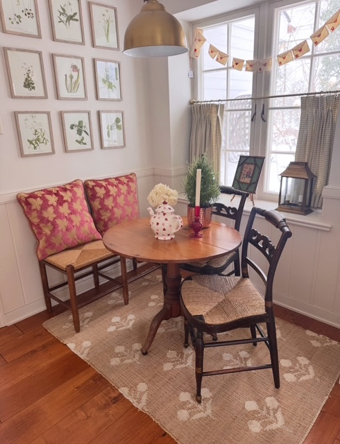 Some sweet Valentine's touches in this cozy kitchen corner..... 

 #LTKdayinmylife #LTKSeasonal #LTKHome