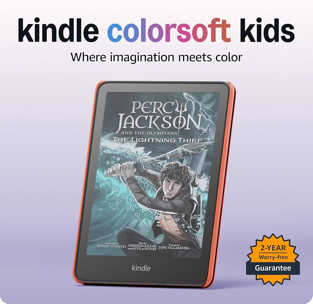 Amazon Kindle Colorsoft Kids 16GB (newest model) – First Kindle for kids in color, with cover -... | Amazon (US)