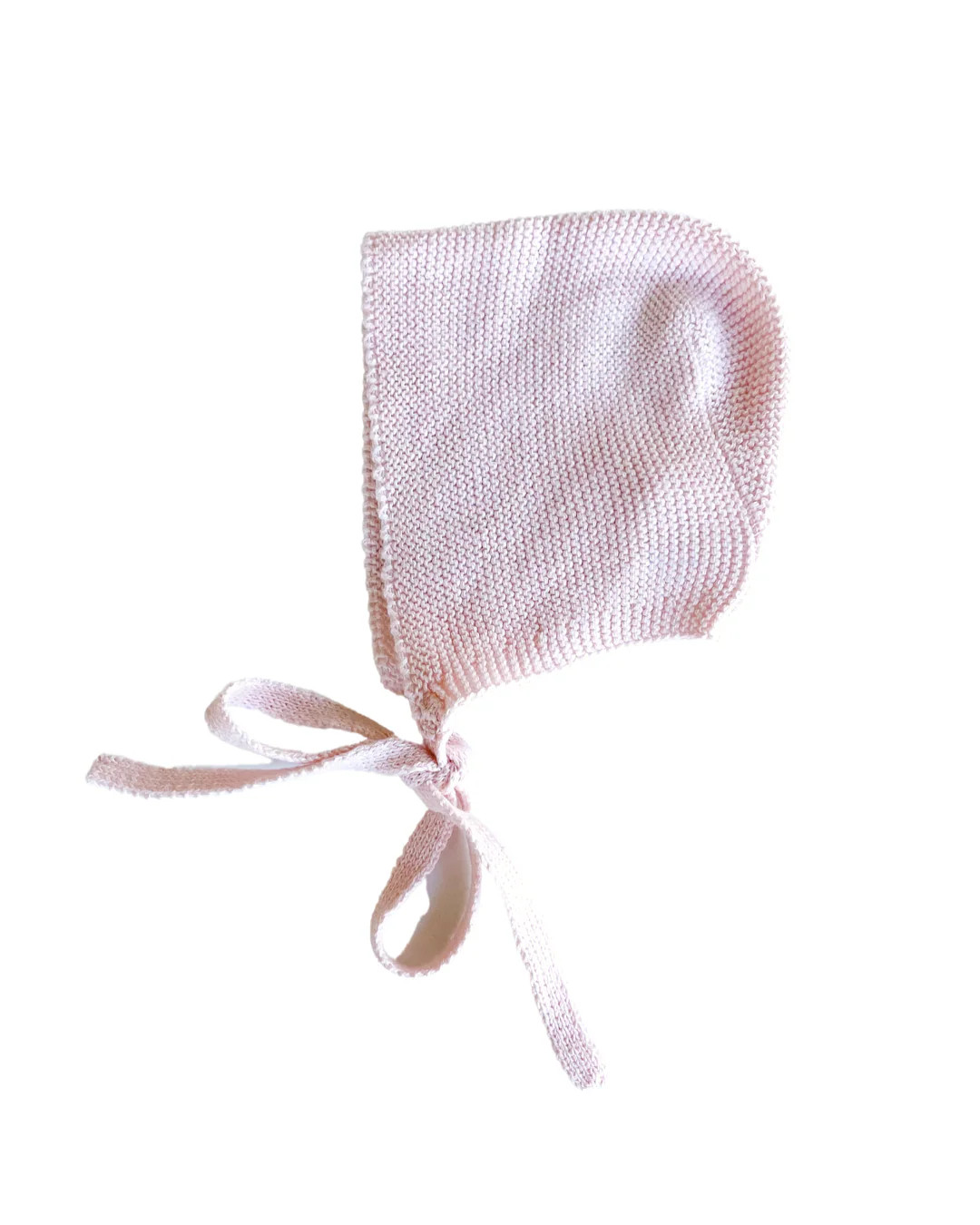Pink Knitted Bonnet | Loozieloo