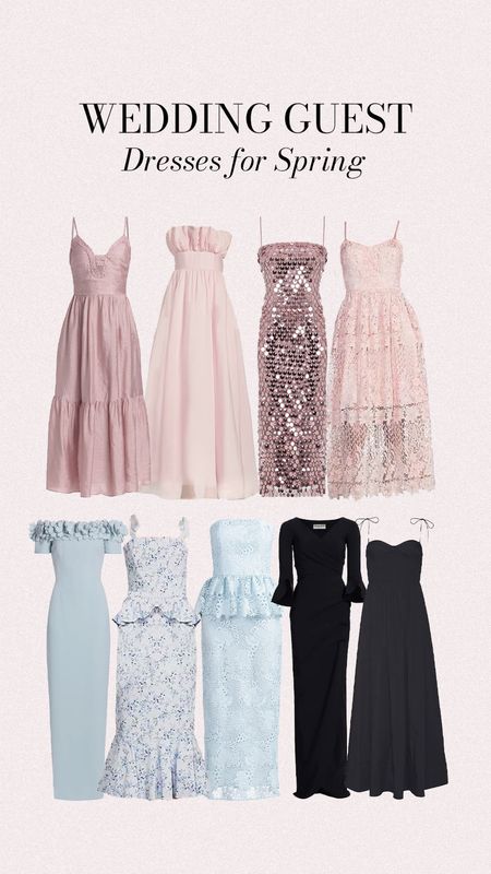 Spring wedding guest dresses! Could also wear for an Easter or Passover dress. The floral blue dress is a part of my Best of Born on Fifth for Antonio Melani collection available at Dillard’s!

#LTKSeasonal #LTKstyletip #LTKwedding