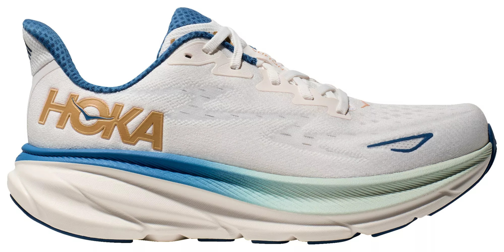 HOKA Men's Clifton 9 Running Shoes, Size 10.5, Frost | DICK'S Sporting Goods