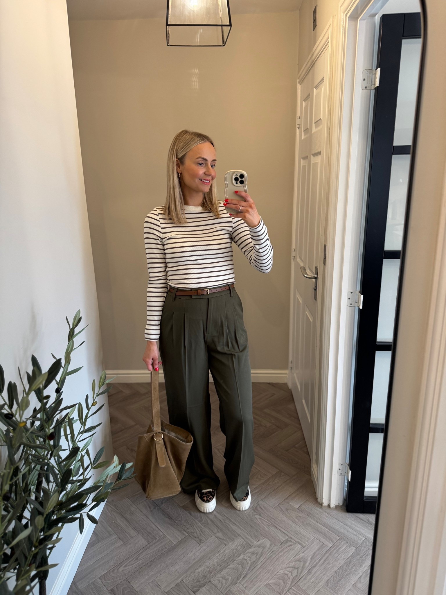 🫒These are my favourite work trousers! I also have them in navy! 

Trousers size 10 
Top size 10 

#LTKwinter #LTKworkwear #LTKuk