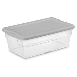 Sterilite 6 Qt. Storage Box 16426A60 - The Home Depot | The Home Depot