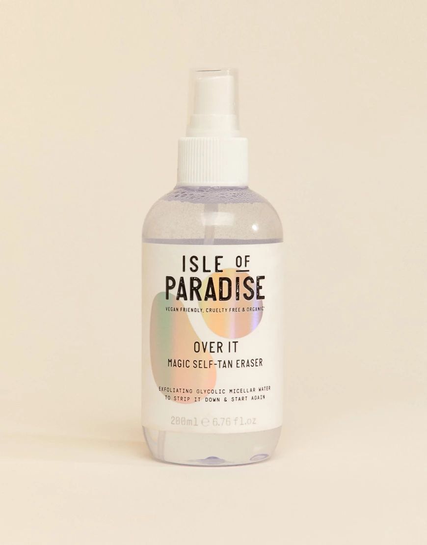 Isle of Paradise Over It Magic Self-Tan Eraser 200ml-No Color | ASOS (Global)