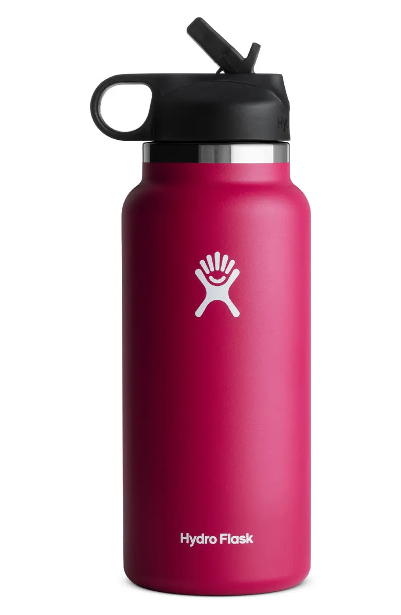 32-Ounce Wide Mouth Bottle with Straw Lid | Nordstrom