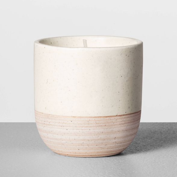 4.2oz Mini Ceramic Candle Poppy - Hearth & Hand™ with Magnolia | Target