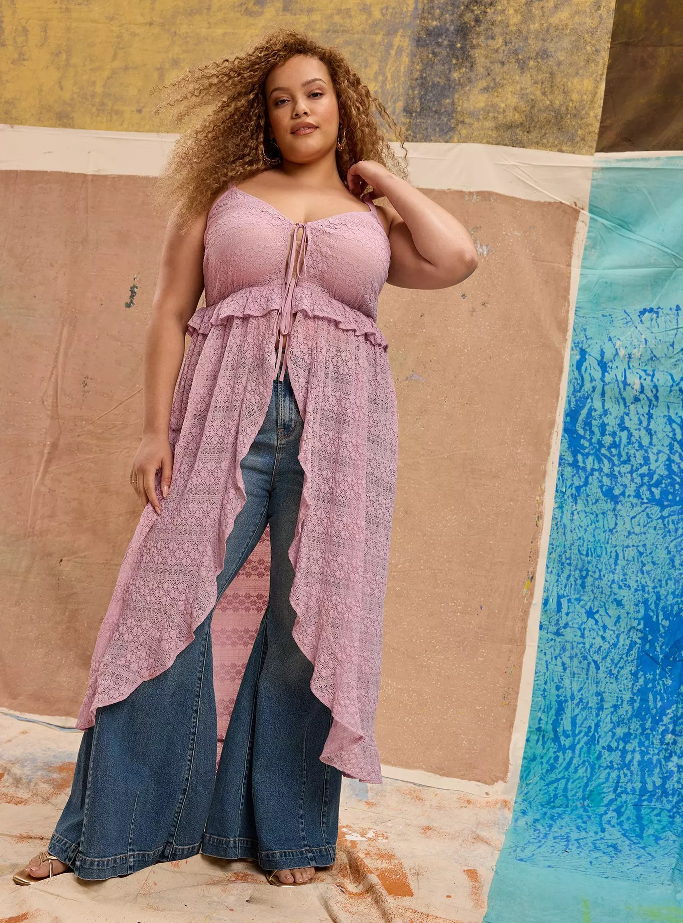 Festi V-Neck Hi-Low Tunic | Torrid (US & Canada)