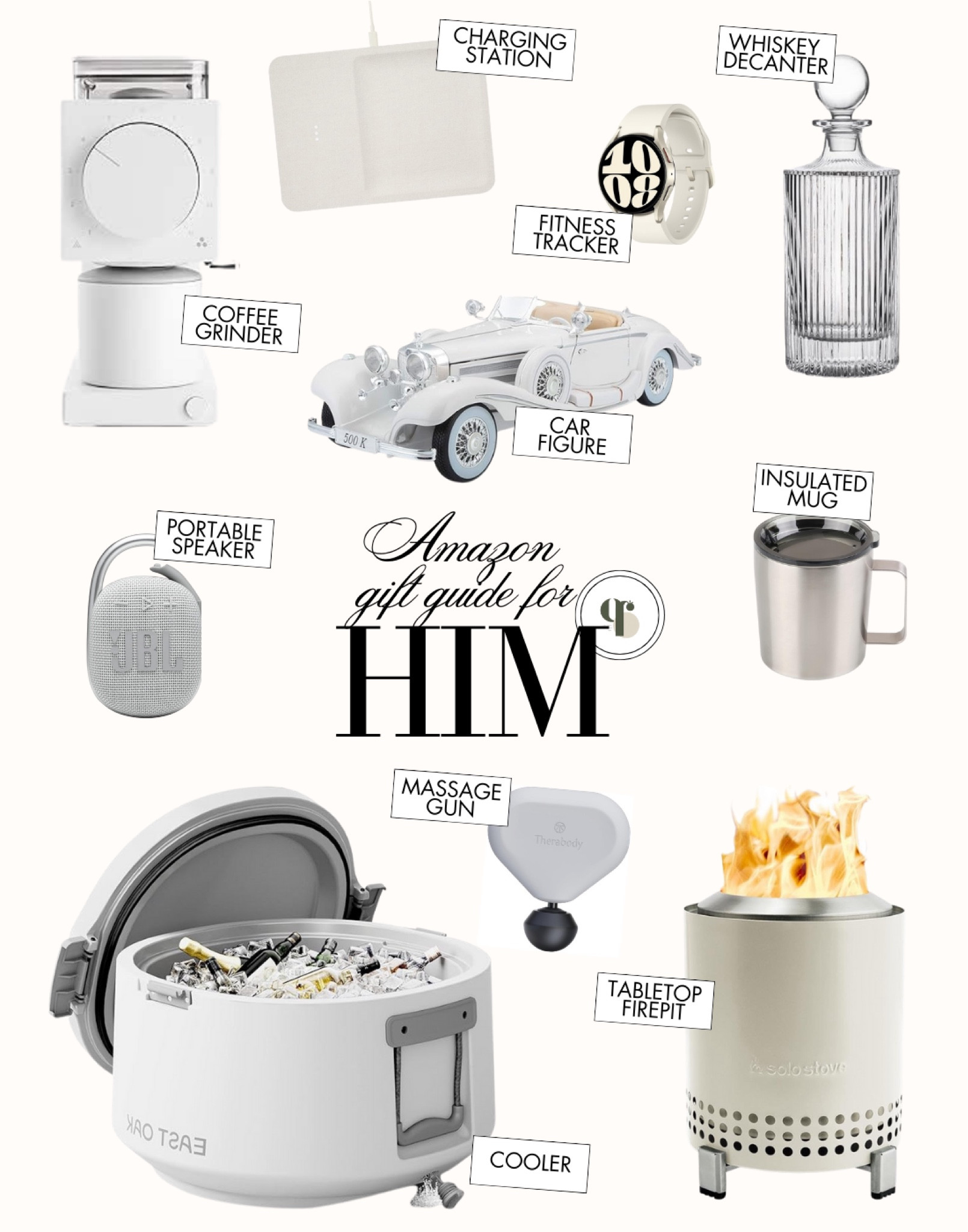 Amazon Holiday Gift Guide For Him

Coffee grinder / charging station / whiskey decanter / portable speaker / car figure / insulated mug / cooler / portable fire pit / mini massage gun / amazon finds / amazon favorites / amazon must have amazon neutral finds / fitness tracker 

#LTKCyberWeek #LTKmens #LTKGiftGuide