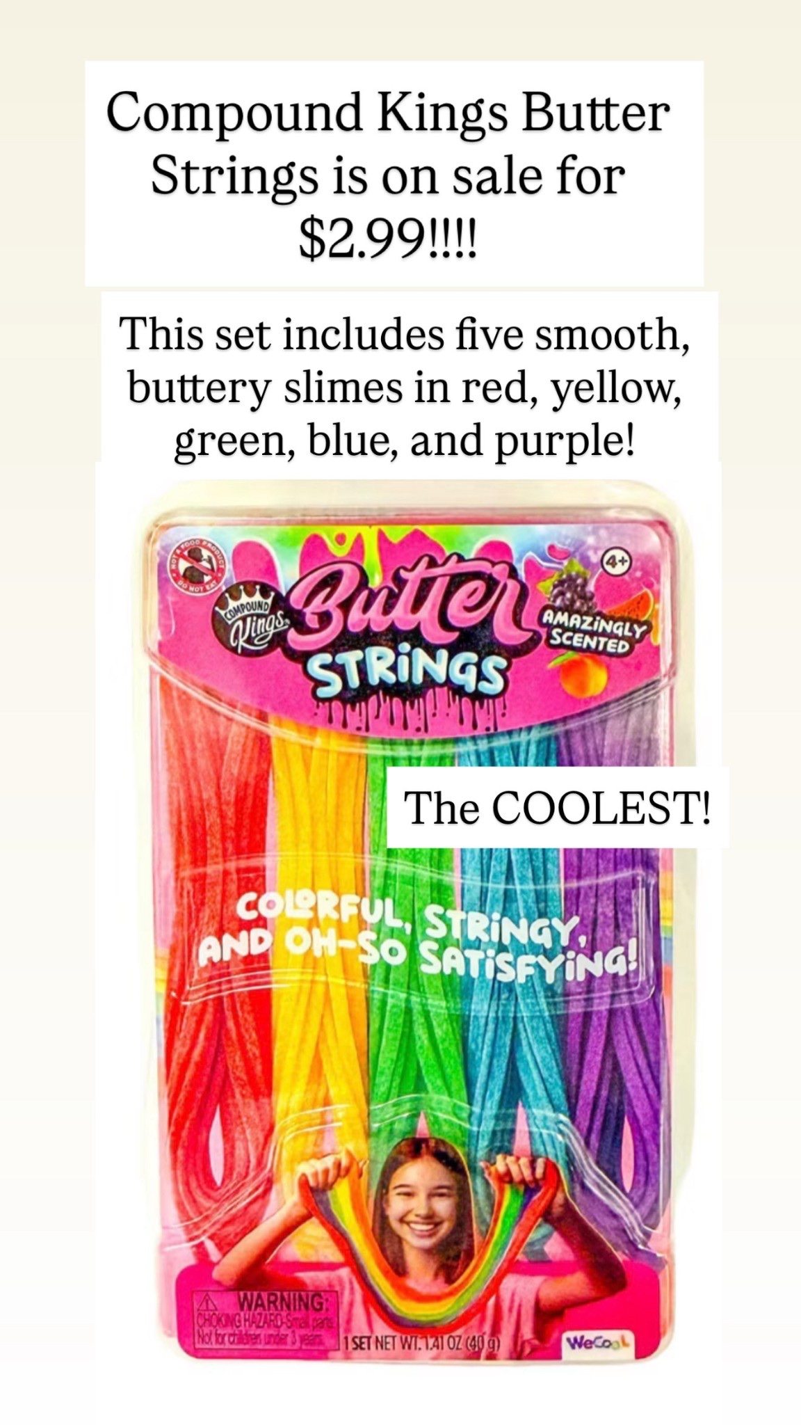 How cool is this compound butter string? 

#LTKKids