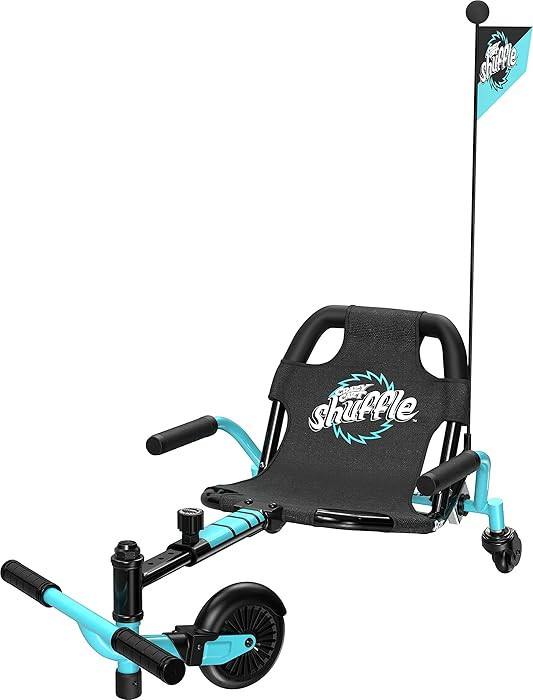 Crazy Cart Shuffle by Razor – Kid-Powered Drifting Go-Kart for Ages 4+, Crazy Cart Drift Bar Te... | Amazon (US)