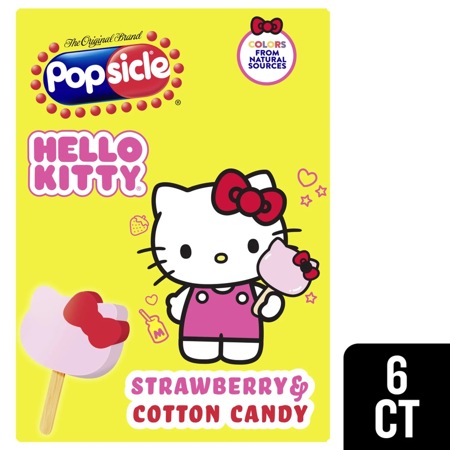 Popsicle Ice Cream Kitty Facepiece 6 PK | Walmart (US)