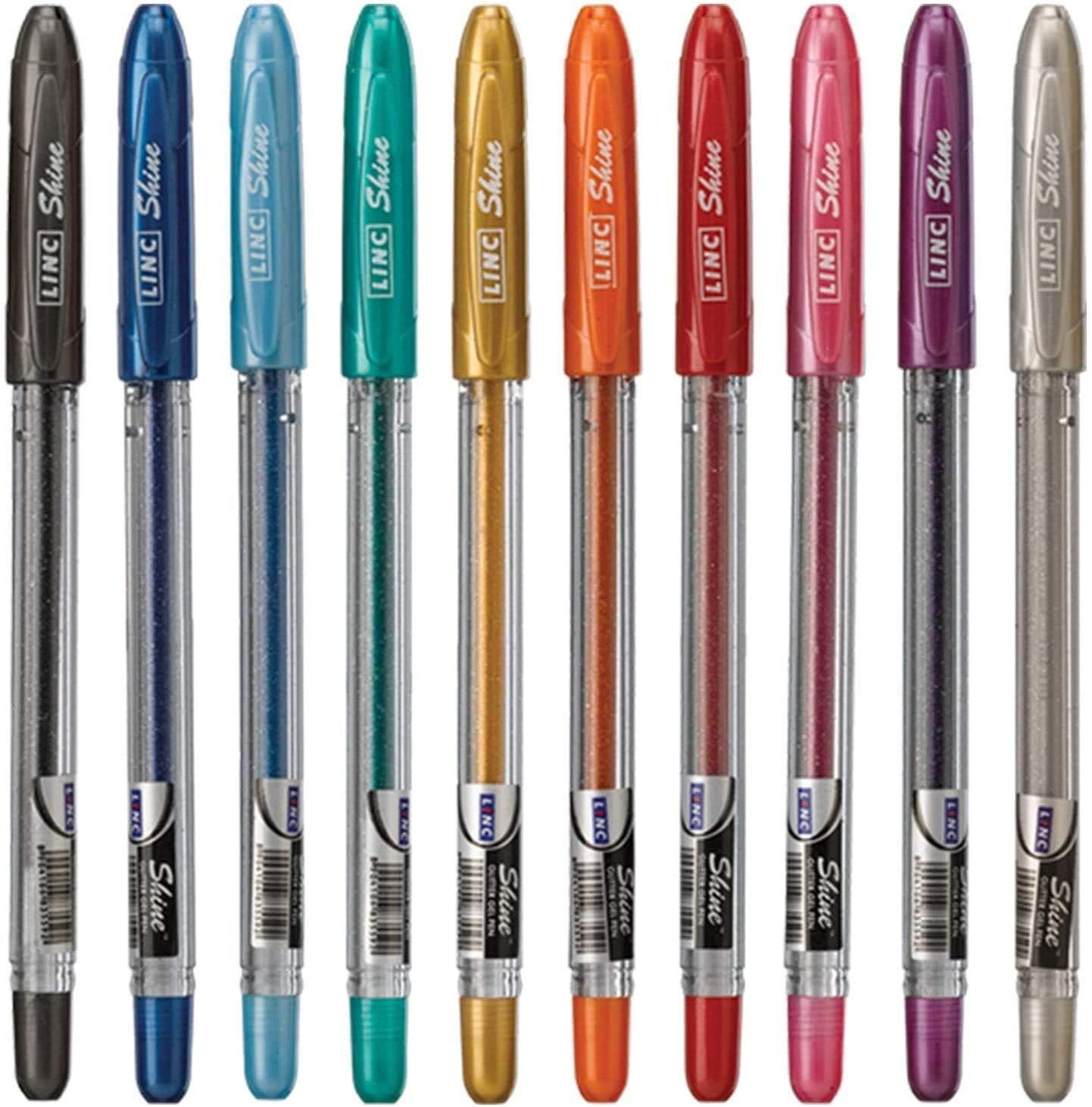 Shine glitter gel pen 10 pk - Assorted | Amazon (US)