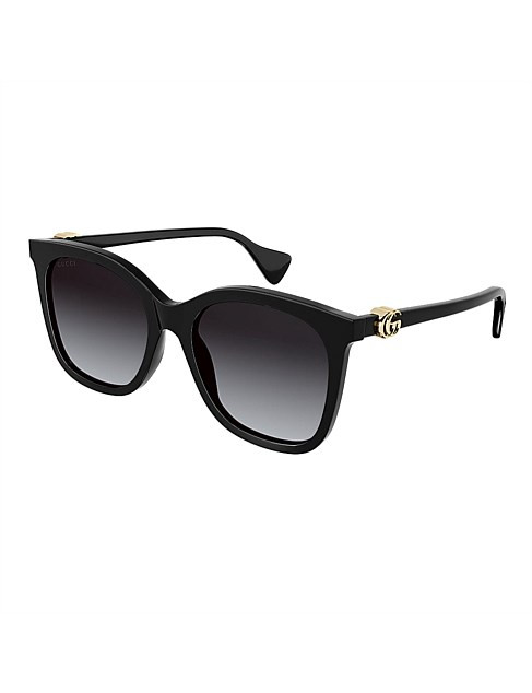 Gucci Black Cat-eye Sunglasses | David Jones | David Jones (Australia & New Zealand)